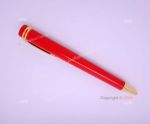 2016 Mont Blanc Special Edition Ballpoint Pen Red resin gold clip_th.jpg